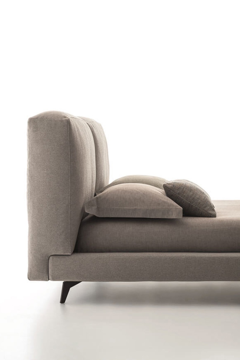 Letto matrimoniale moderno imbottito Ditre Sound 5