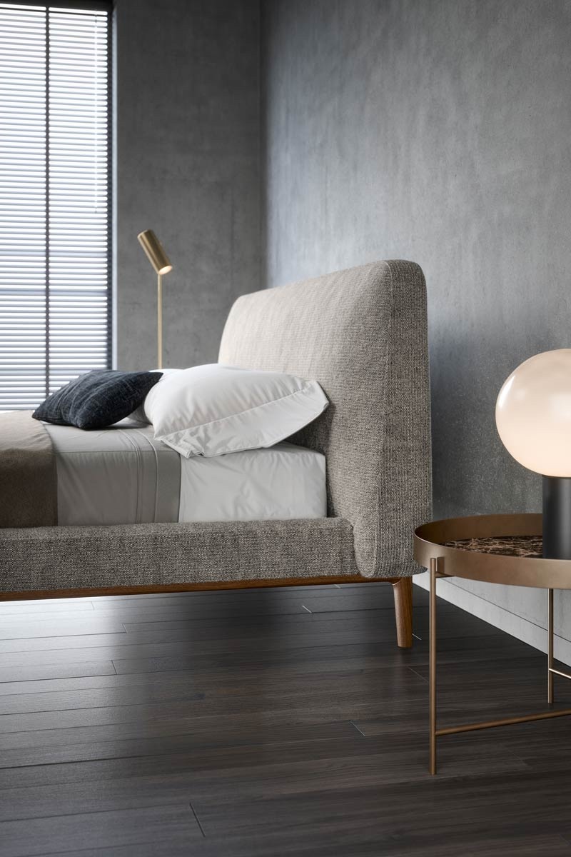 Letto matrimoniale moderno imbottito Top Lops Seeyou 5