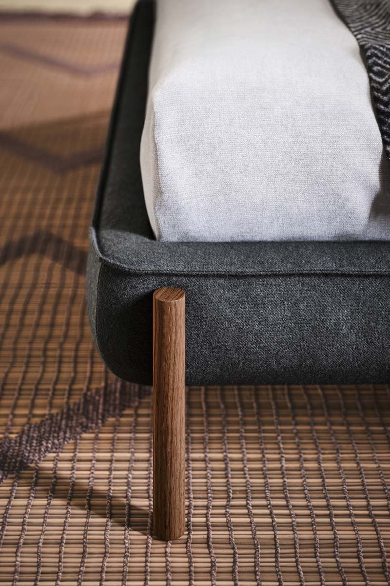 Letto matrimoniale moderno imbottito Top Lops Tufte 4