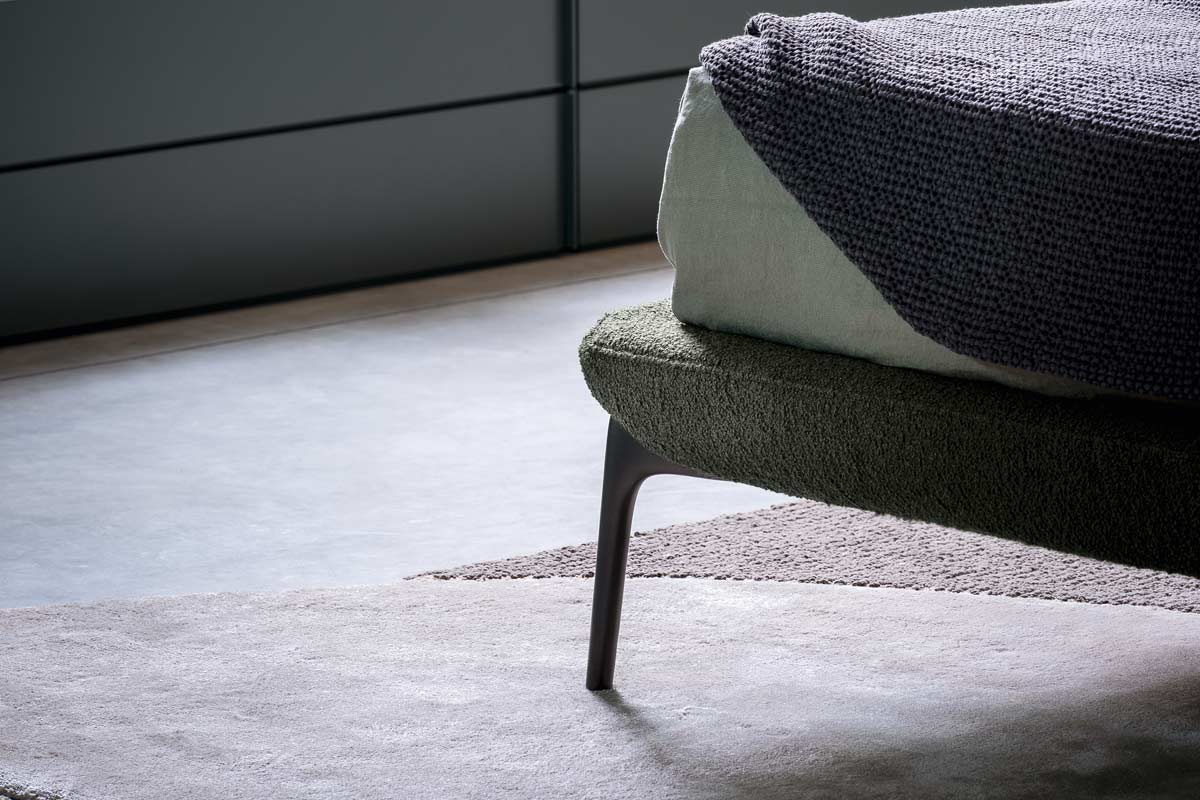 Letto matrimoniale moderno imbottito Top Lops Velvet 8