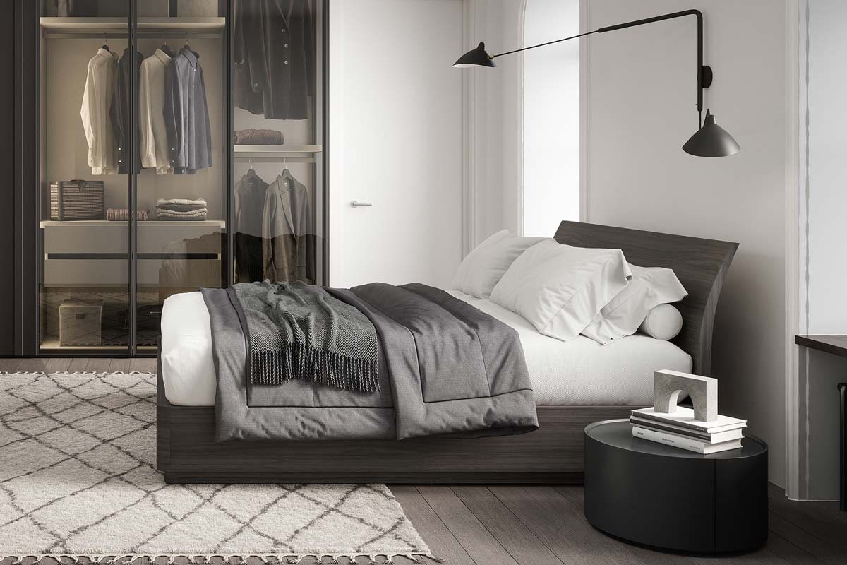 Letto matrimoniale moderno Top Lops Bend 6