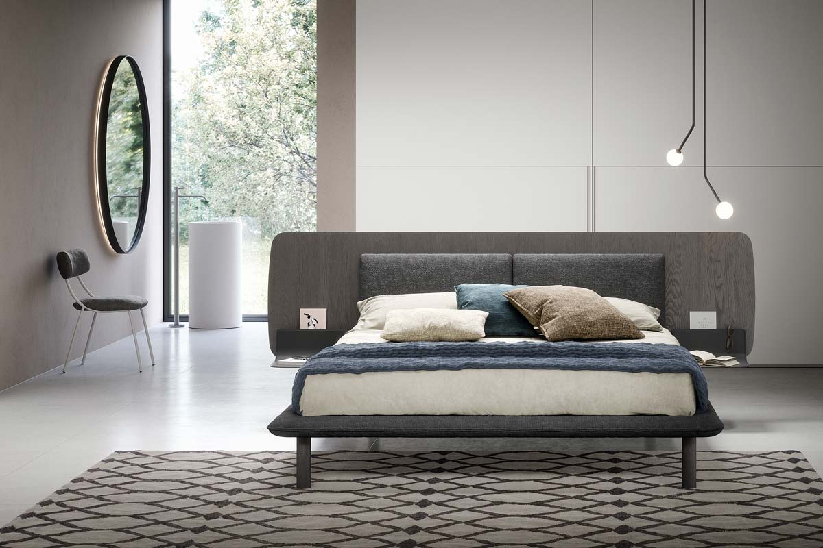 Letto matrimoniale moderno imbottito Top Lops Matisse 1