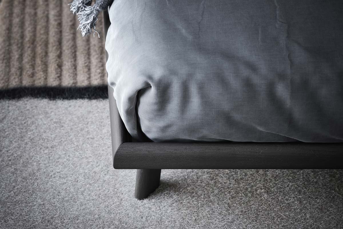 Letto matrimoniale moderno imbottito Top Lops Mizu 6