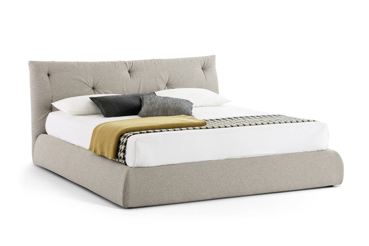 Letto matrimoniale moderno imbottito Top Lops Modo 6