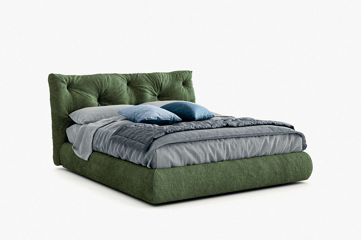 Letto matrimoniale moderno imbottito Top Lops Modo 5