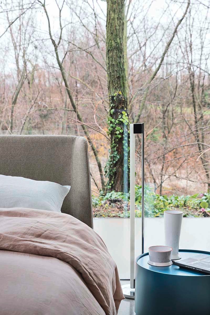 Letto matrimoniale moderno imbottito Top Lops Velvet 2