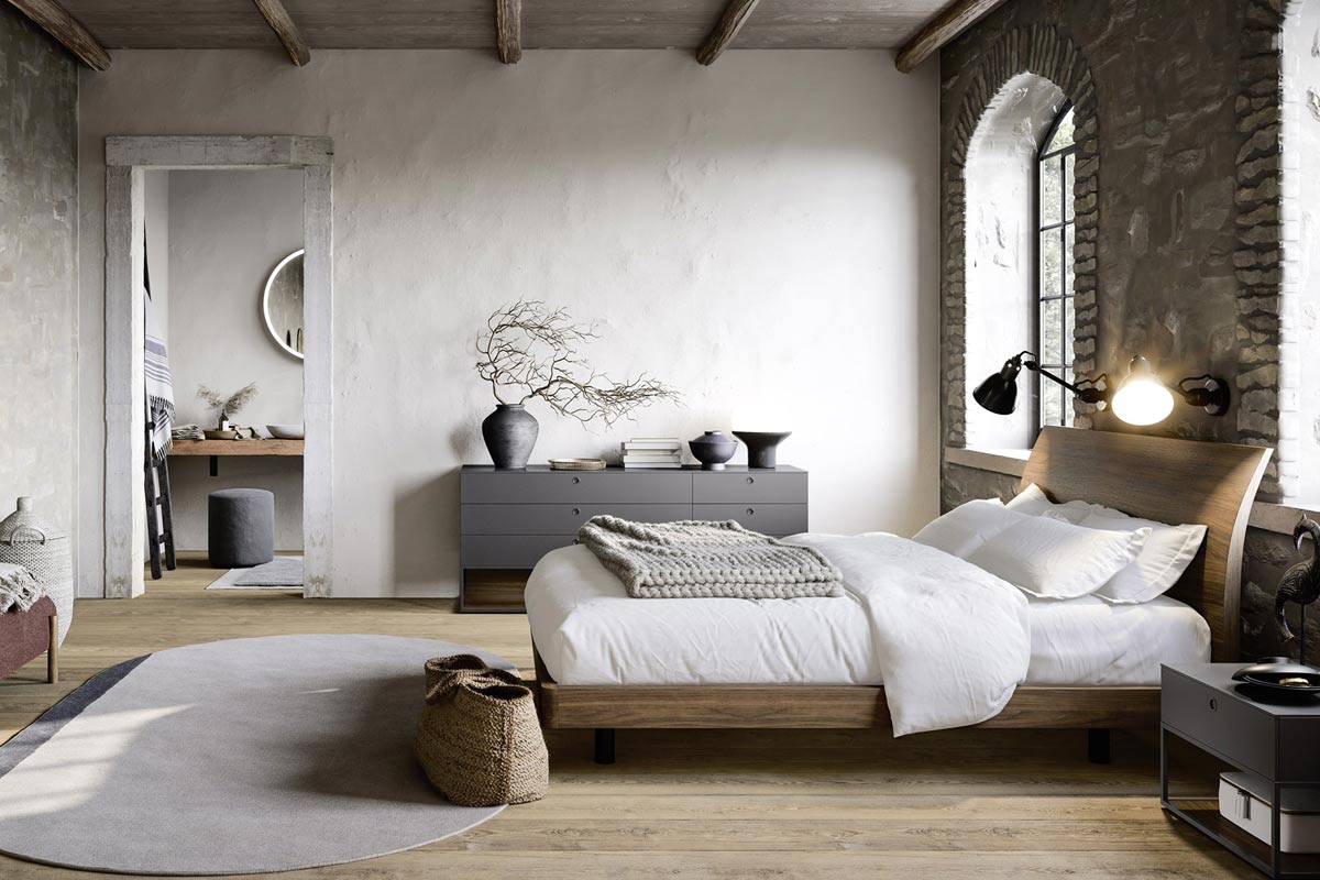 Letto matrimoniale moderno Top Lops Bend 1