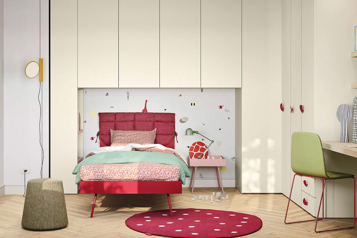 Cameretta moderna Top Lops Nidi Kids Progetto 23 1