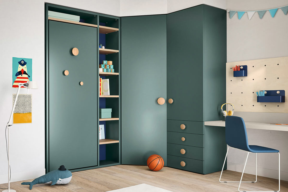 Cameretta moderna Top Lops Nidi Kids Progetto 28 1