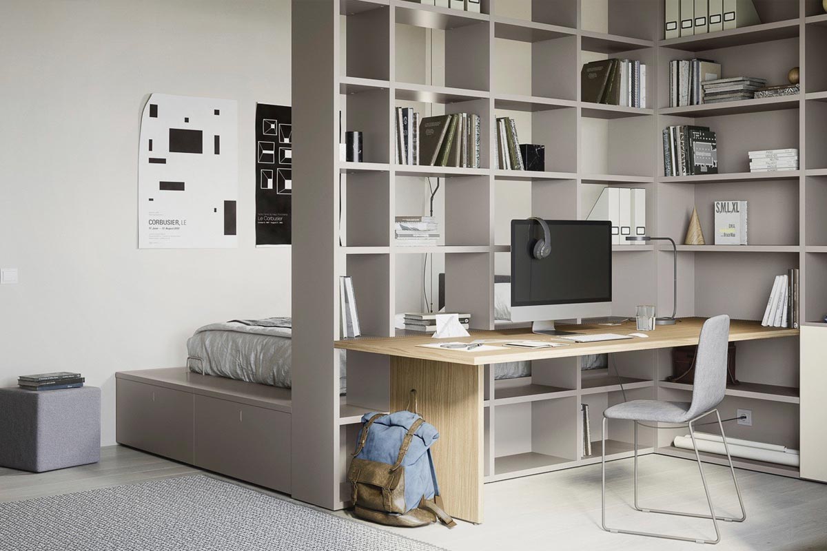 Cameretta moderna Top Lops Nidi Next Progetto 02 2