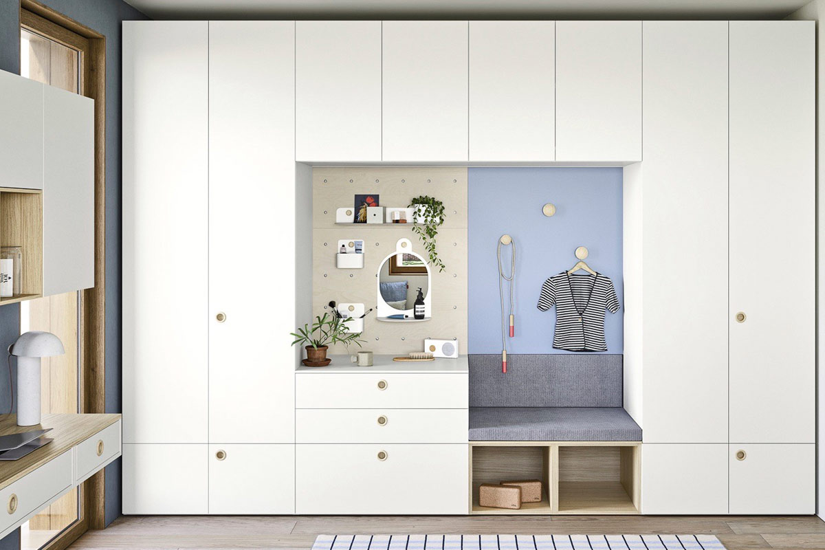 Cameretta moderna Top Lops Nidi Next Progetto 03 2