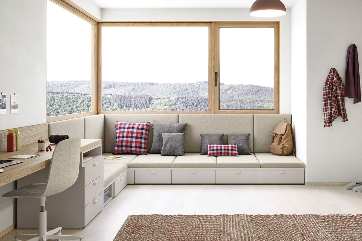 Cameretta moderna Top Lops Nidi Next Progetto 08 4