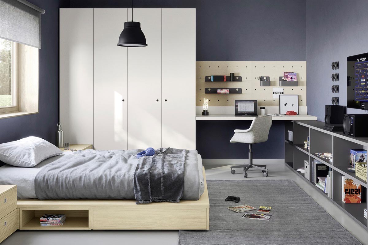 Cameretta moderna Top Lops Nidi Next Progetto 14 1