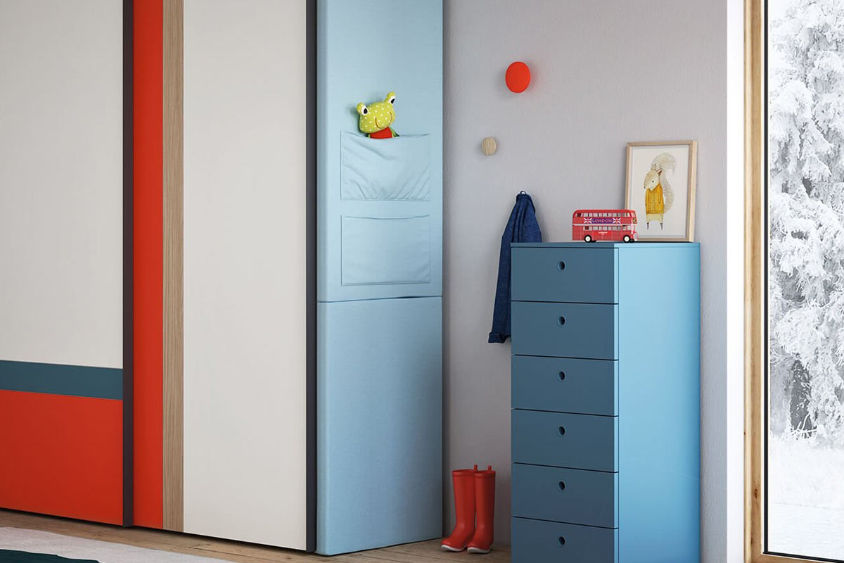 Appendiabiti moderno&nbsp;Easy Lops&nbsp;Woody 3