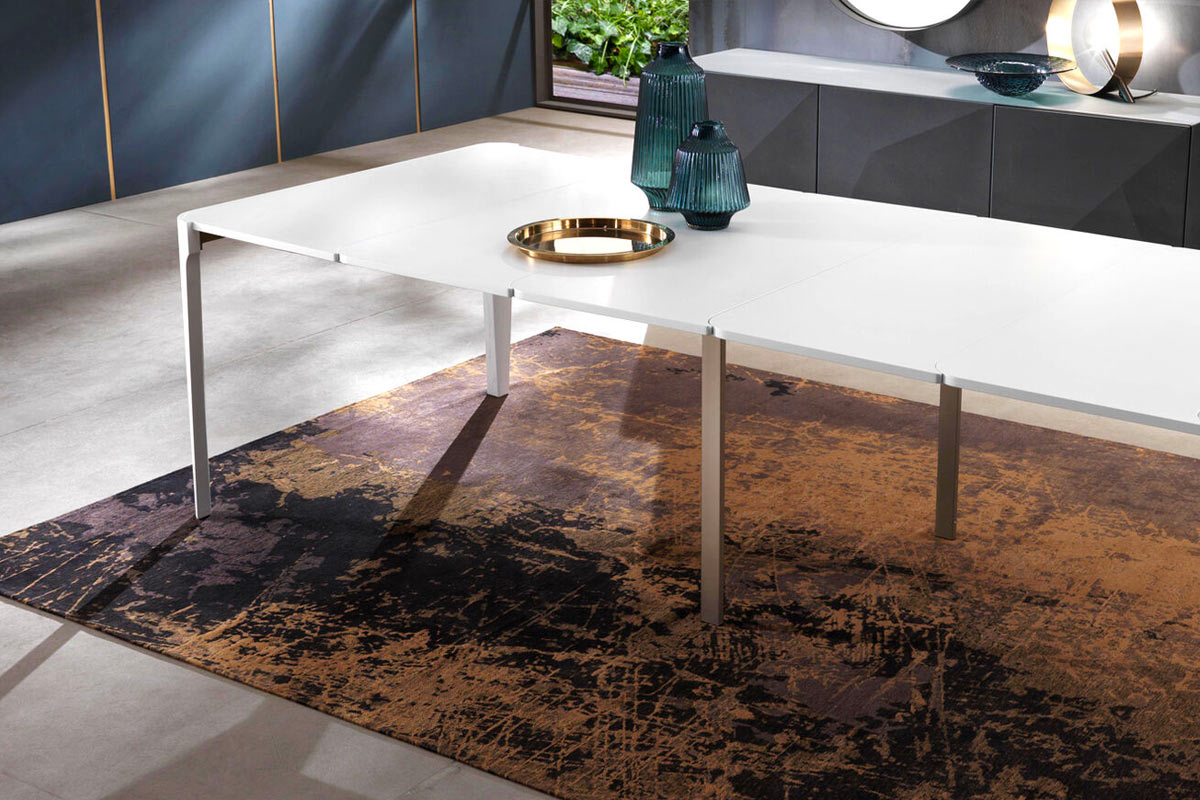 Consolle allungabile moderna Riflessi Cross 5