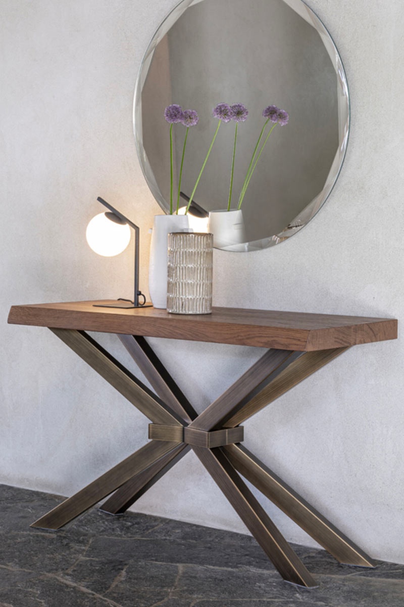 Consolle allungabile moderna Riflessi Shangai 5