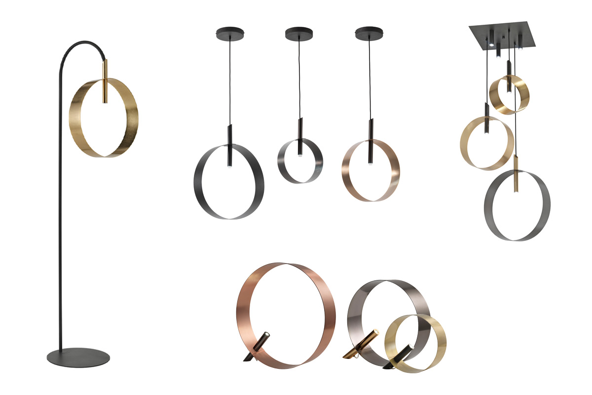 Lampade moderne Riflessi Led Loop 2