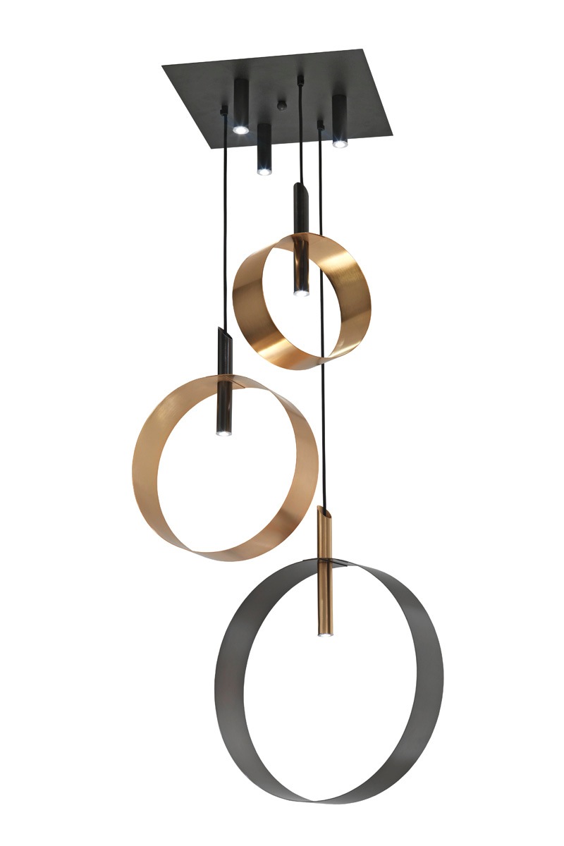 Lampade moderne Riflessi Led Loop 4