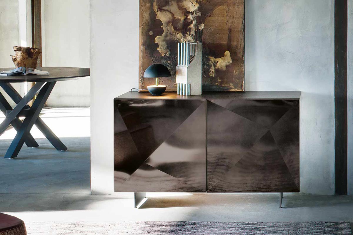 Madia moderna Riflessi Cubric 3