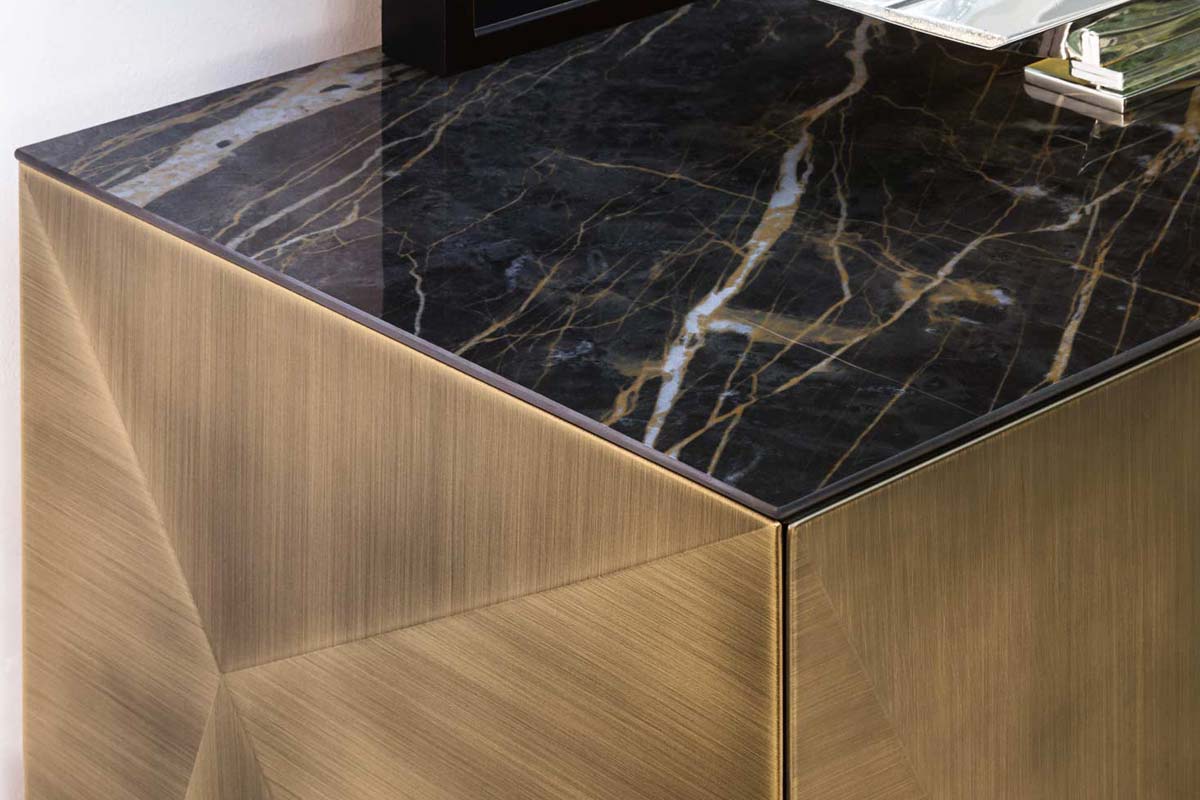 Madia moderna Riflessi Cubric 5