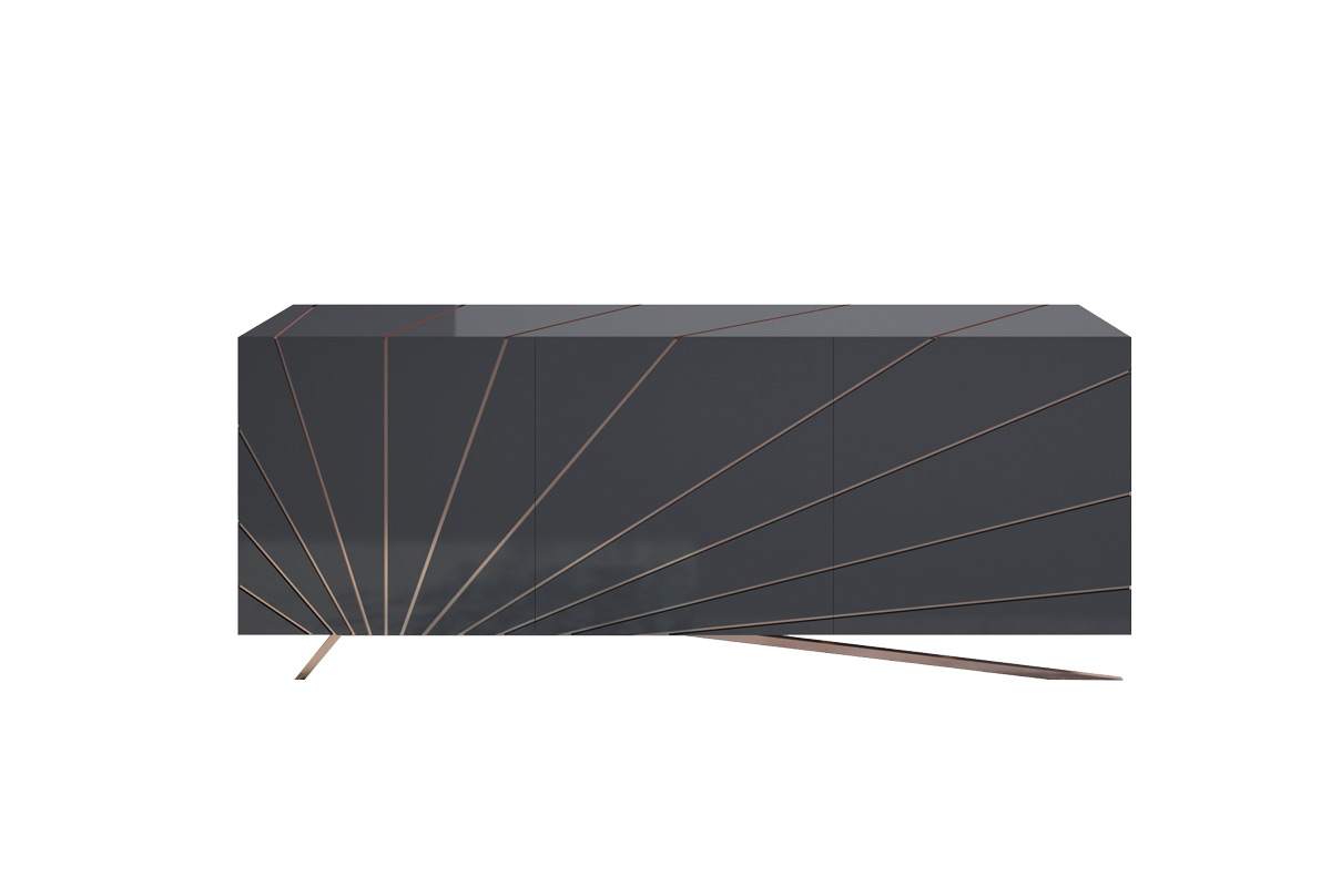 Madia moderna Riflessi Solaris 3