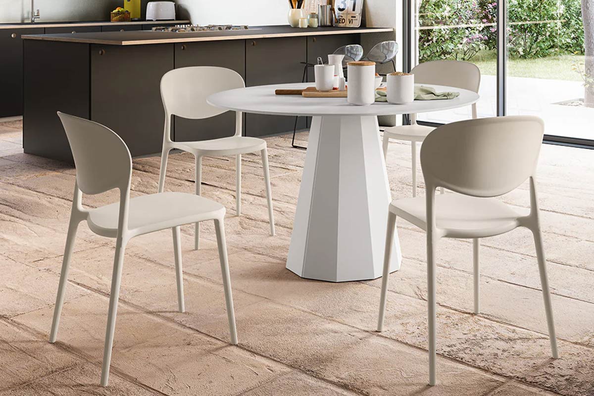 Sedia moderna Calligaris Connubia Abby 1