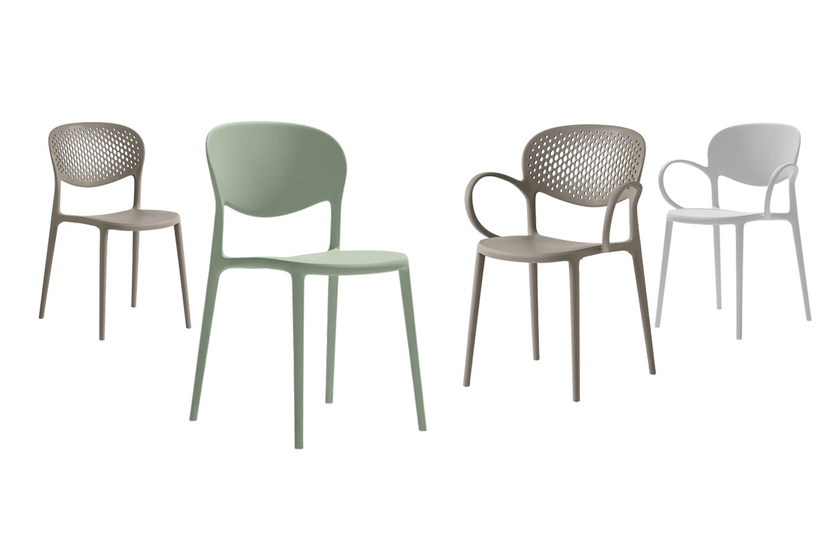 Sedia moderna Calligaris Connubia Abby 11