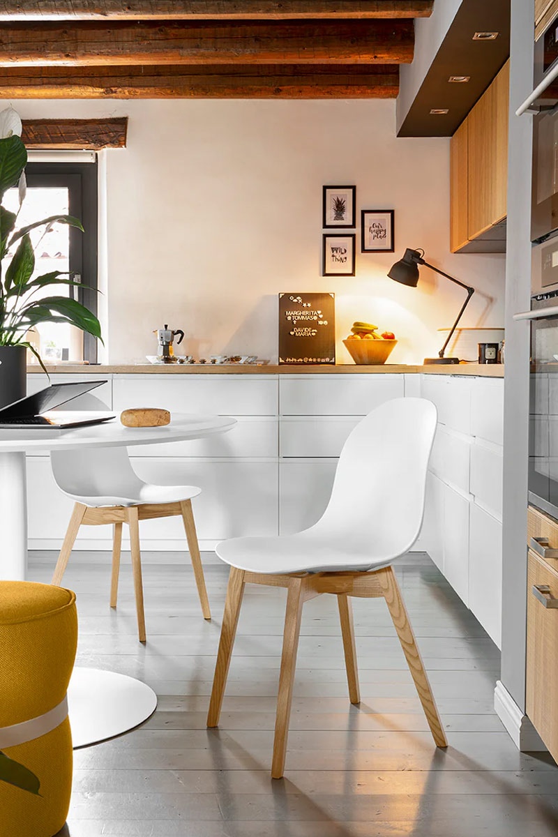 Sedia moderna Calligaris Connubia Academy 2