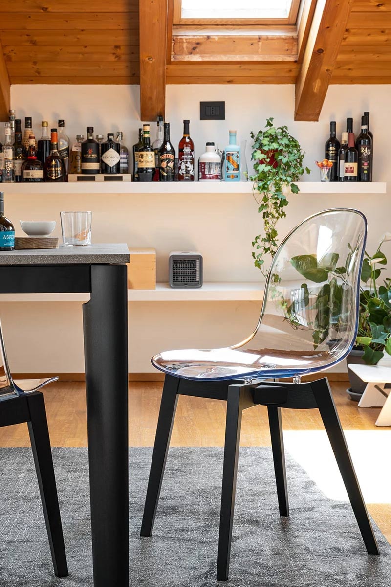 Sedia moderna Calligaris Connubia Academy 5