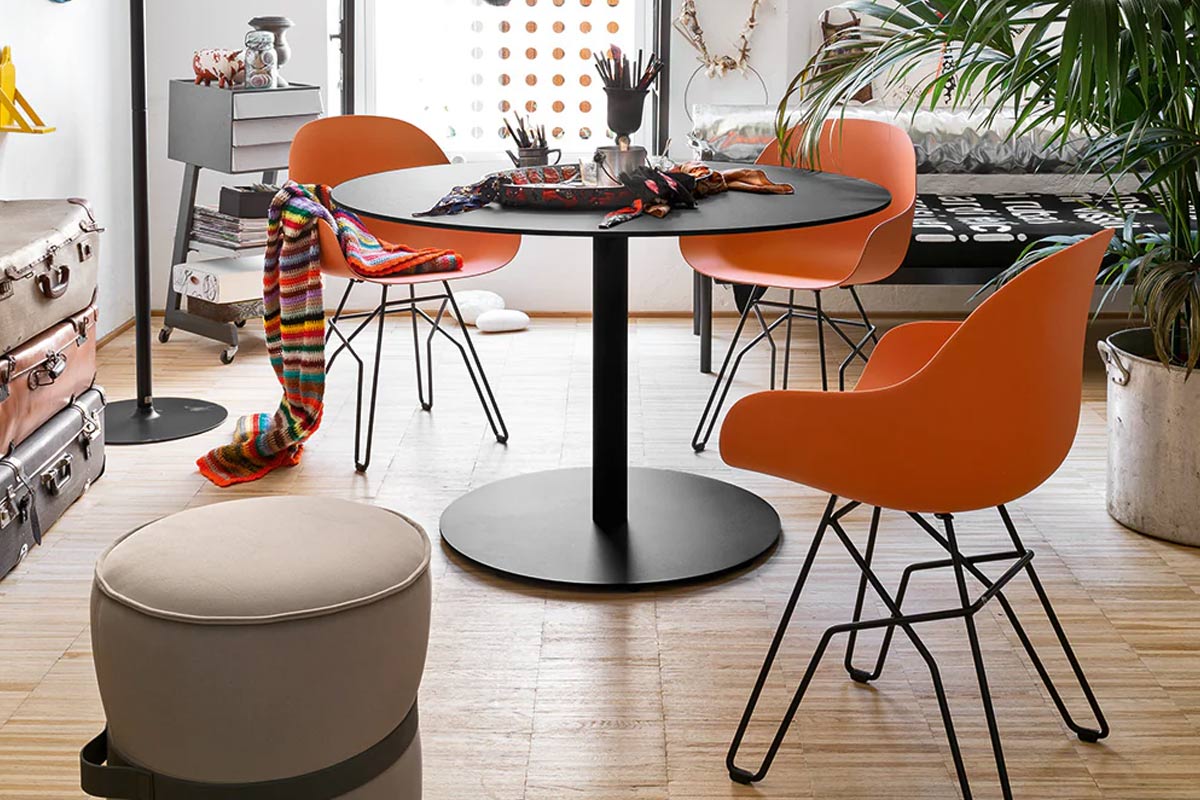 Sedia moderna Calligaris Connubia Academy 6