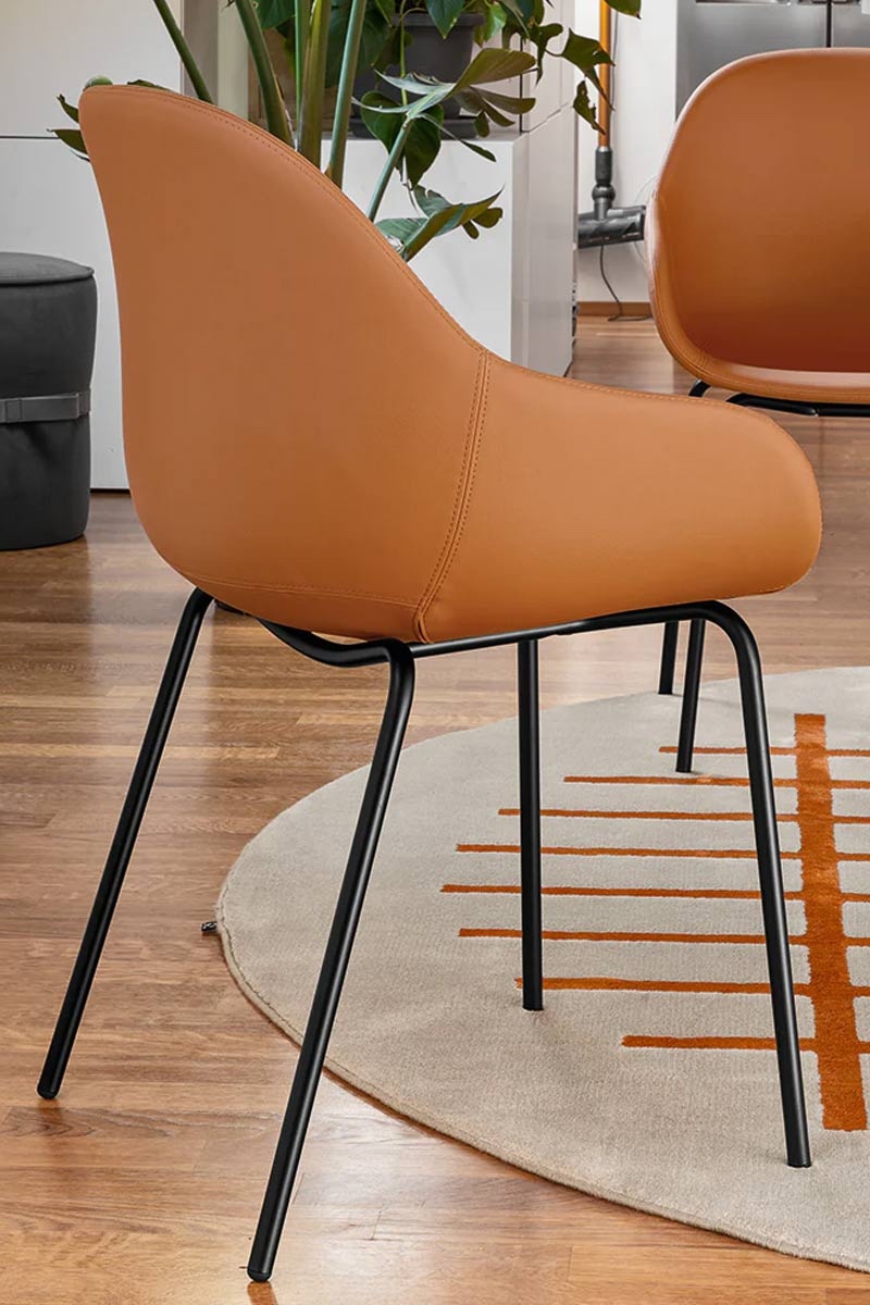 Sedia moderna Calligaris Connubia Academy 11