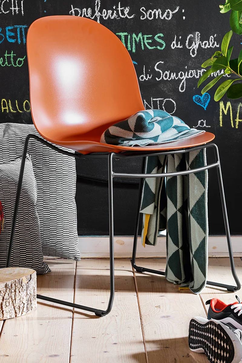 Sedia moderna Calligaris Connubia Academy 13