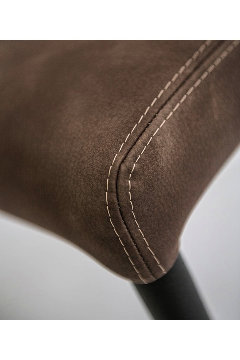 Sedia moderna imbottita Riflessi Bruna Flex 3