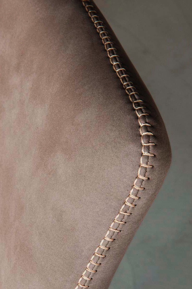 Sedia moderna imbottita Riflessi Bruna Flex 4