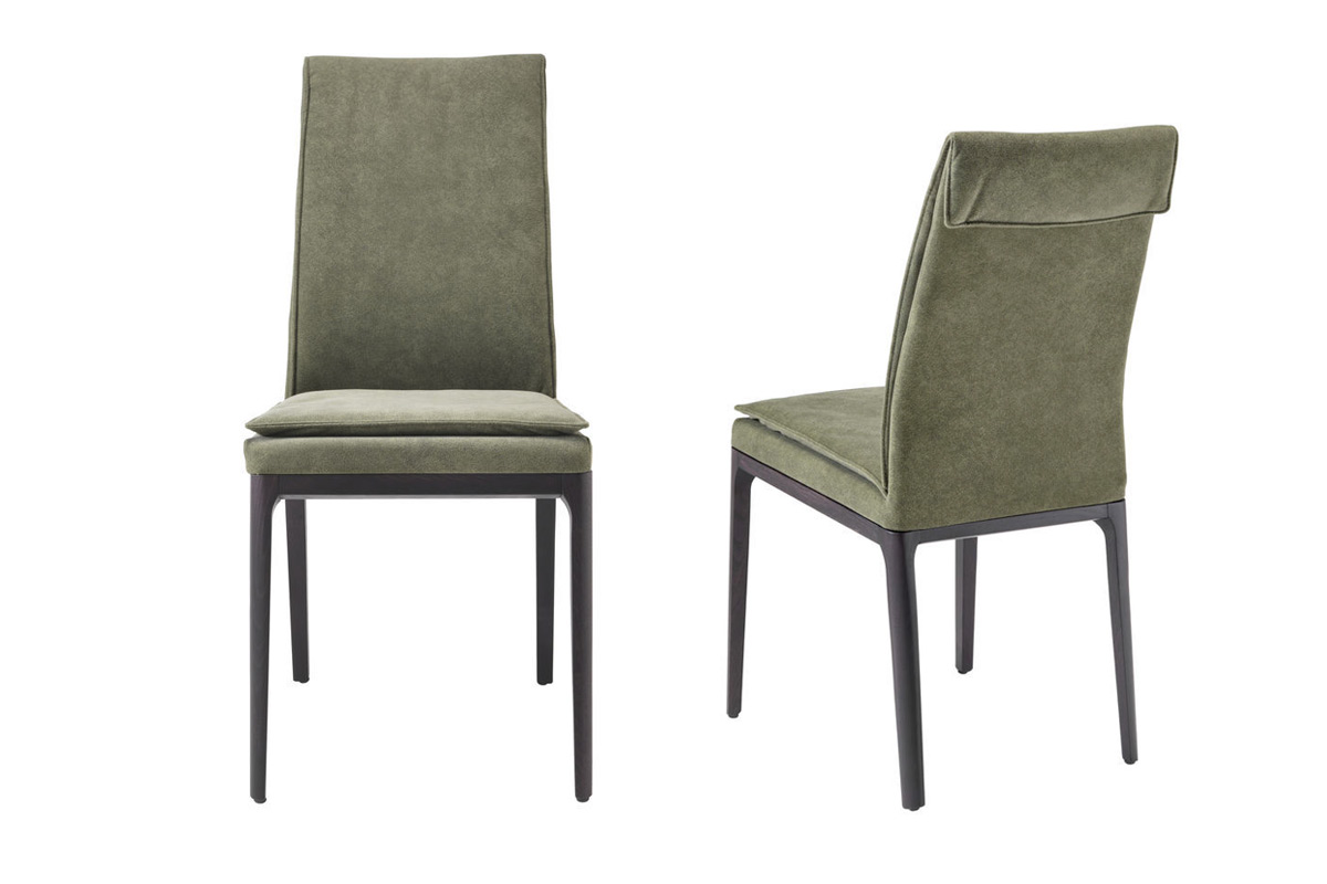 Sedia moderna imbottita Riflessi Cherie 2