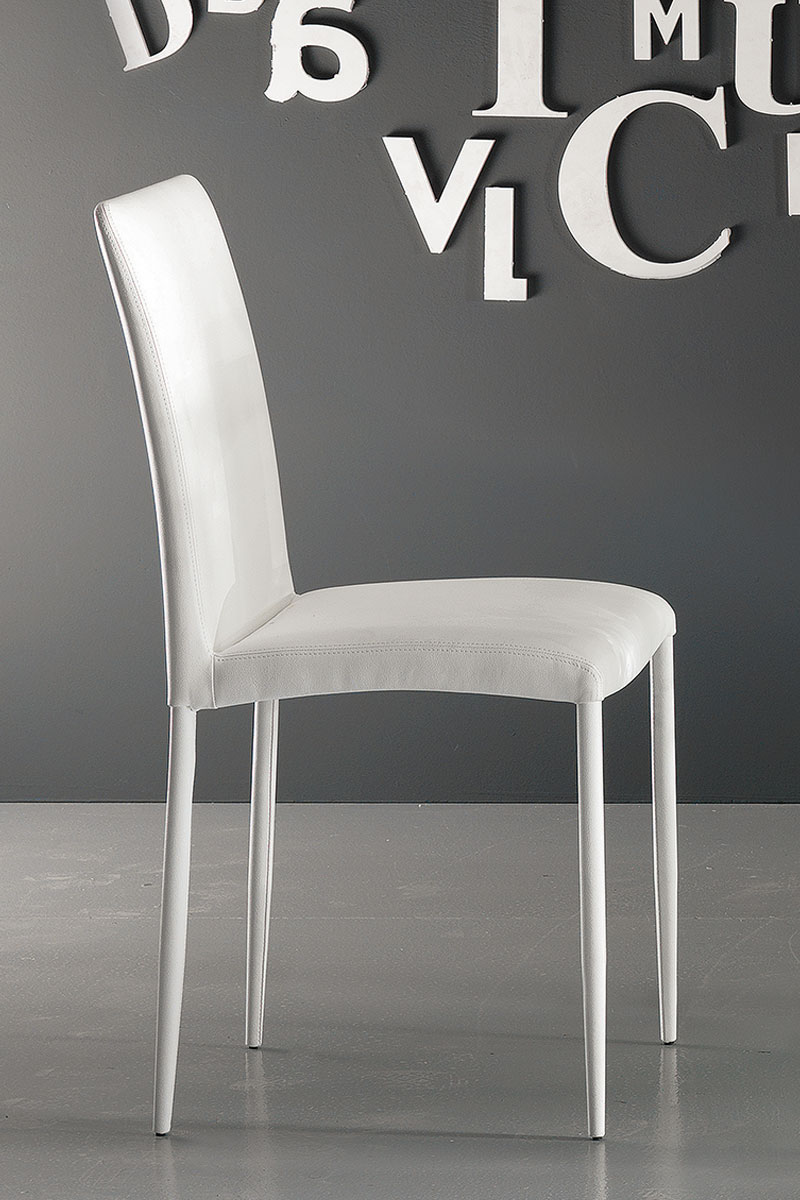 Sedia moderna imbottita Riflessi Vittoria 2