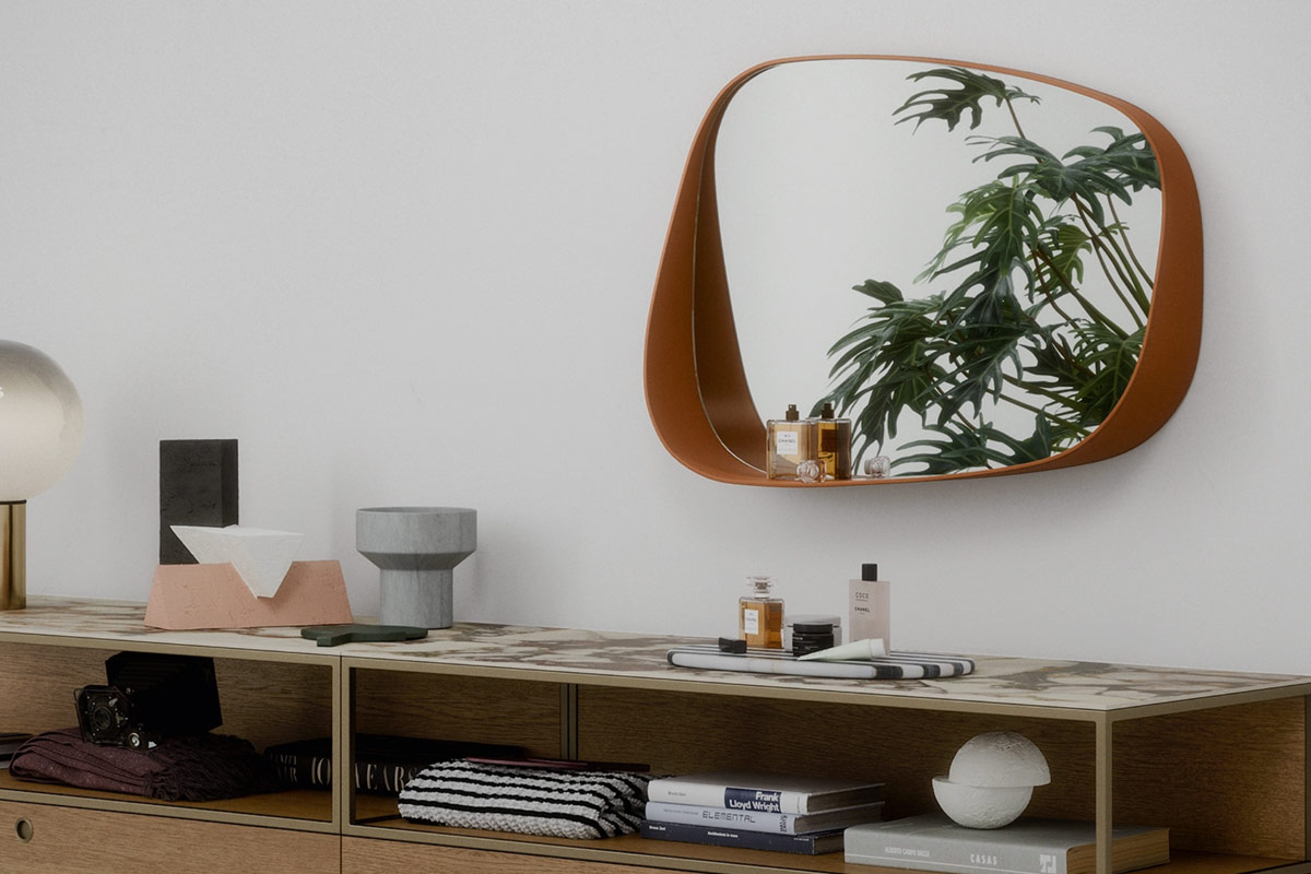 Specchio moderno Top Lops Flow 1