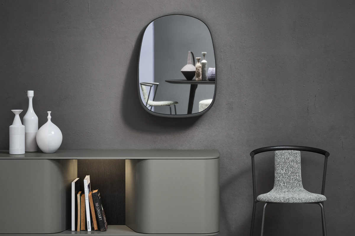 Specchio moderno Top Lops Flow 3