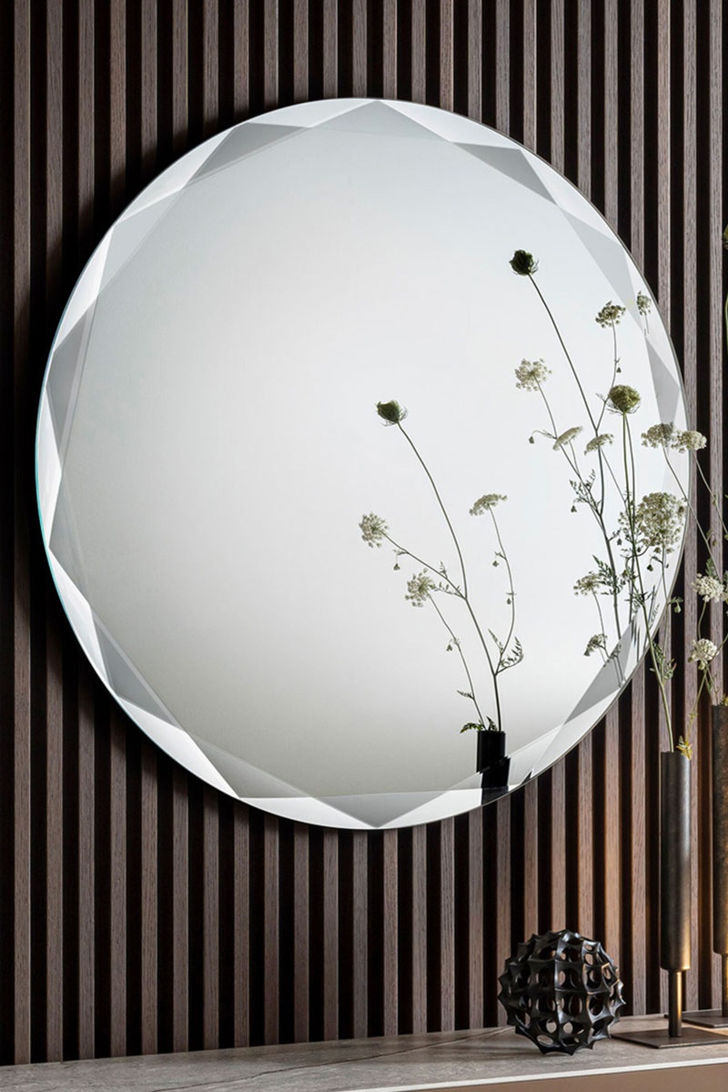 Specchio moderno Riflessi Gioiello