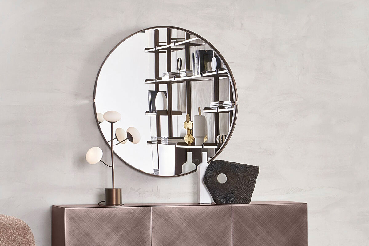 Specchio moderno Riflessi Omega 6