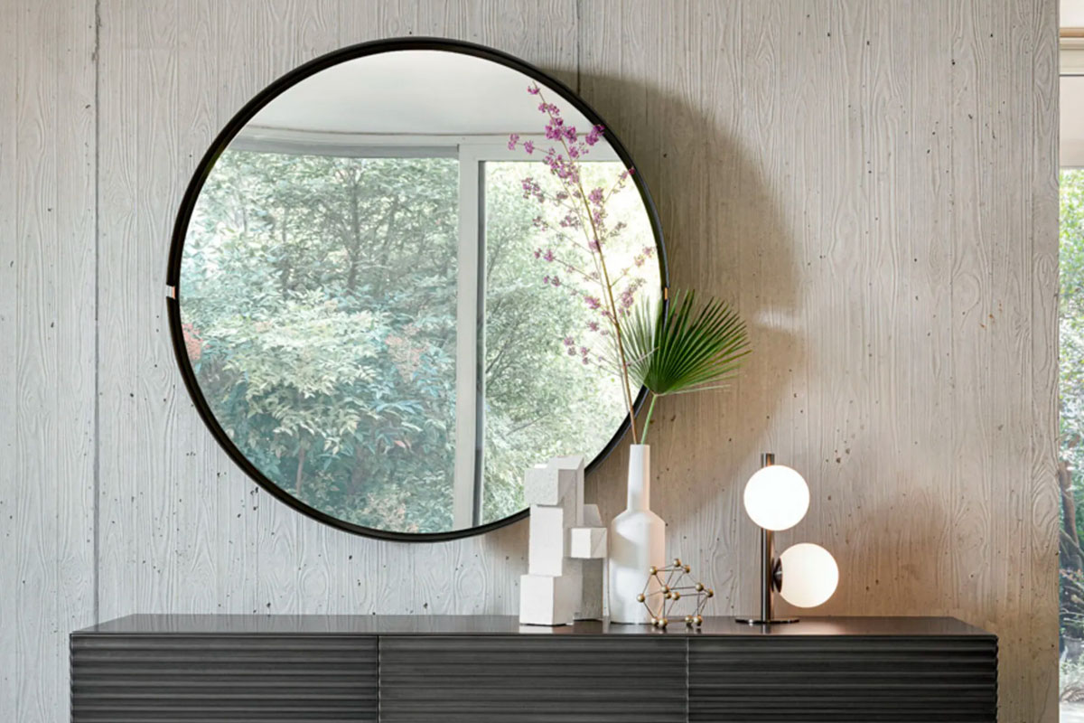 Specchio moderno Riflessi Omega 7