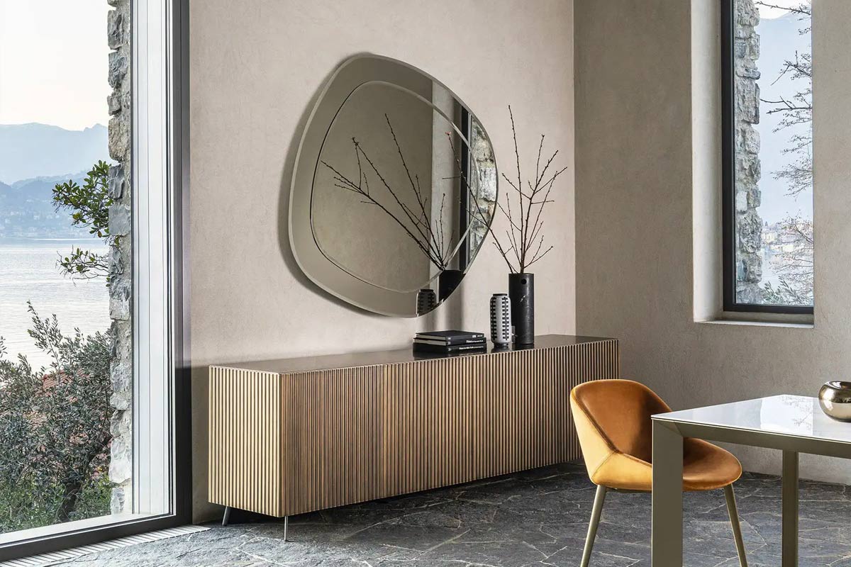 Specchio moderno Riflessi Sirmione 4