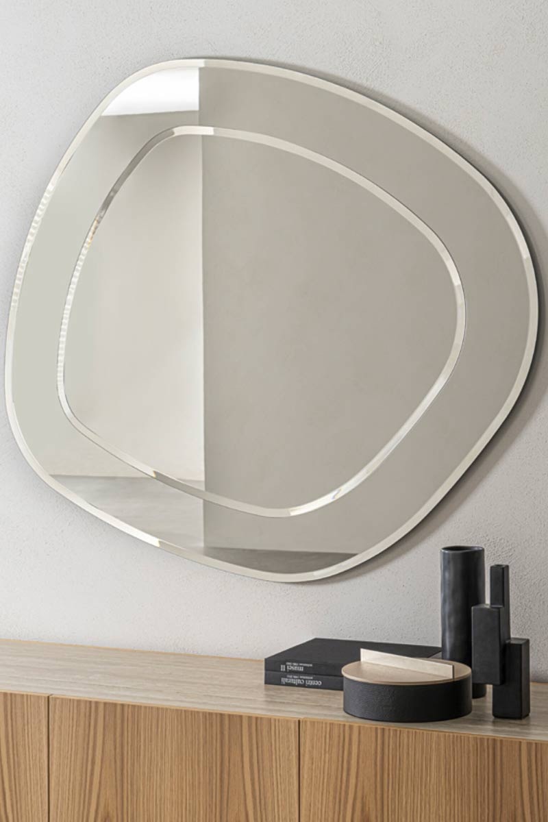 Specchio moderno Riflessi Sirmione