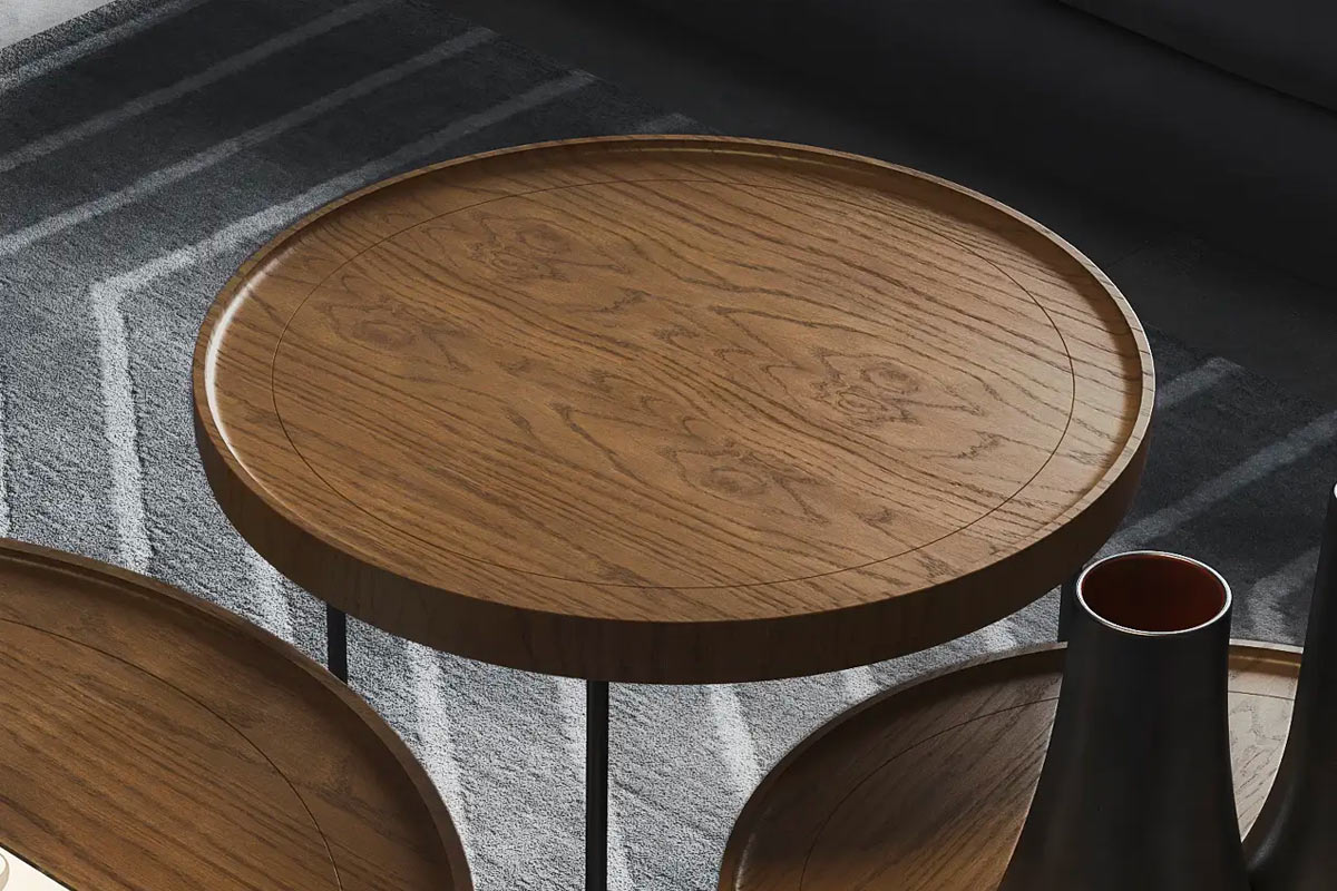 Tavolino moderno&nbsp;Le Fablier&nbsp;Fior di Loto 2