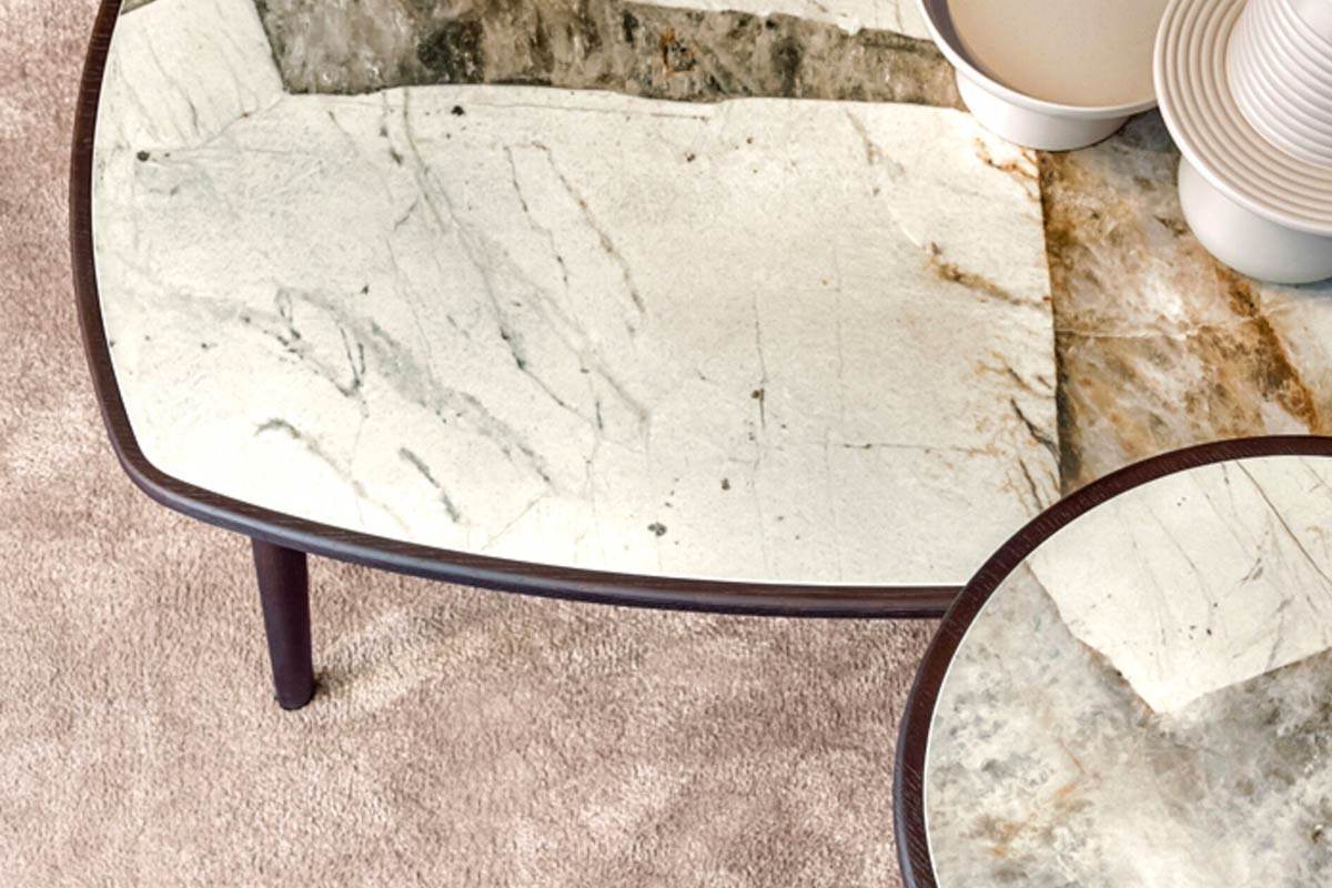 Tavolino moderno Riflessi Wood 2