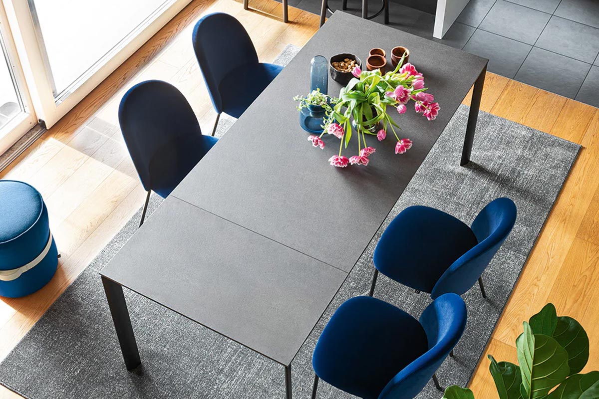 Tavolo moderno allungabile Calligaris Connubia Eminence 7