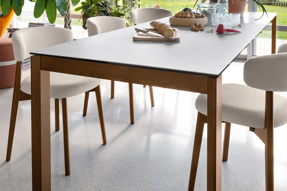 Tavolo moderno allungabile Calligaris Connubia Eminence 8