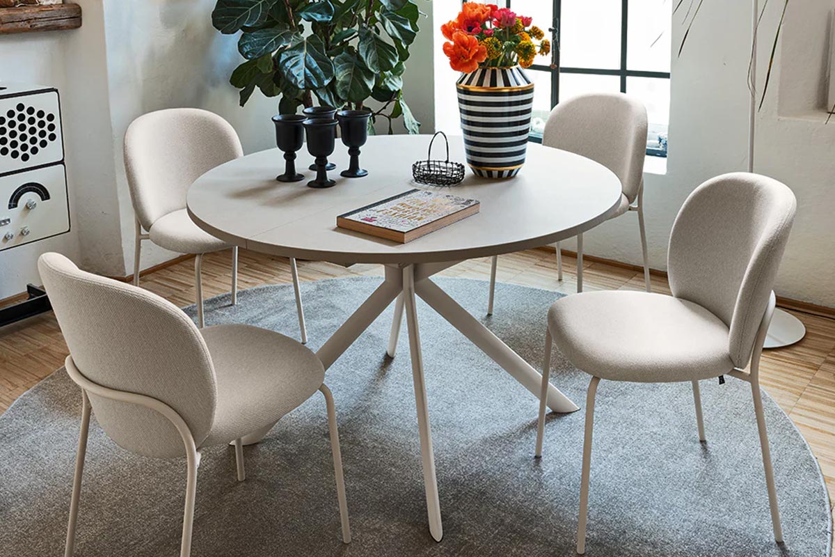 Tavolo moderno allungabile Calligaris Connubia Giove 1