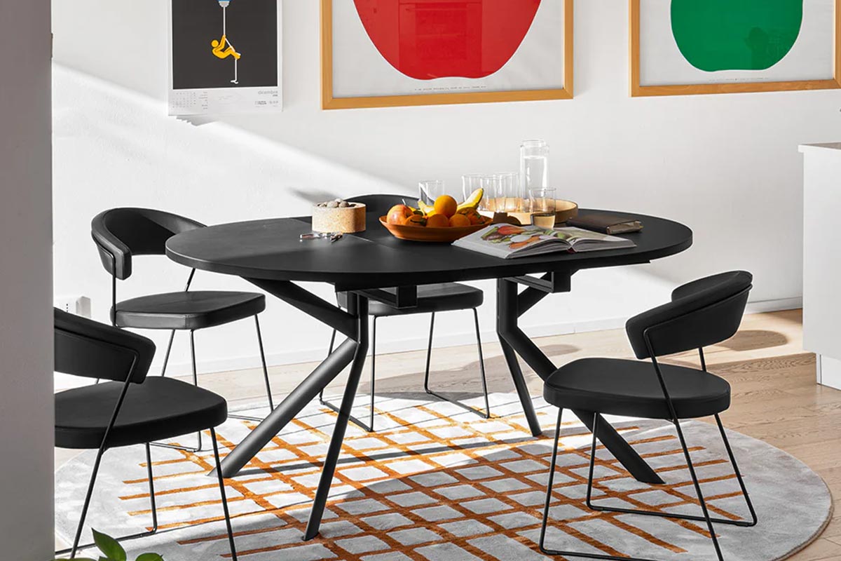 Tavolo moderno allungabile Calligaris Connubia Giove 3