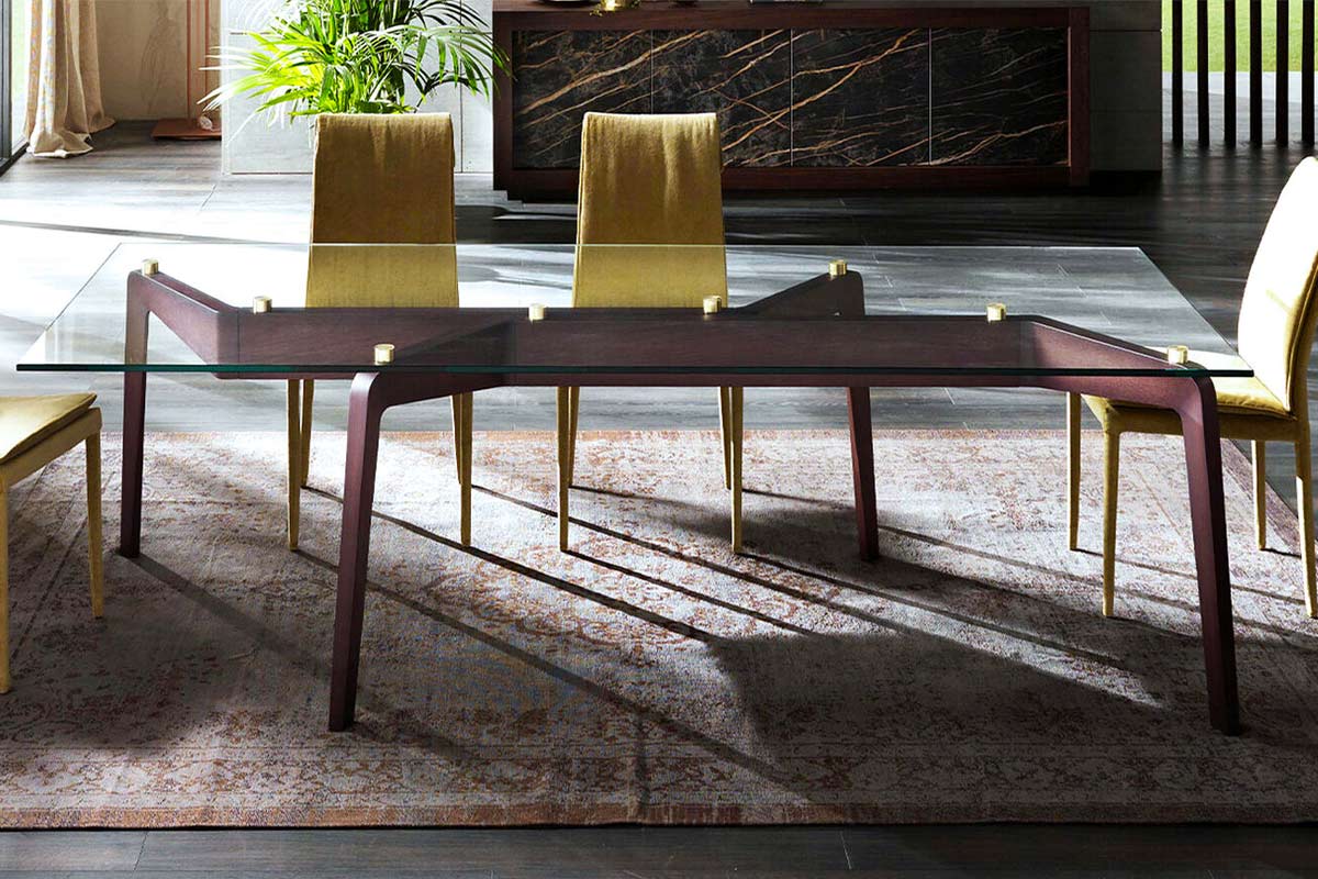 Tavolo moderno Riflessi Glide 2